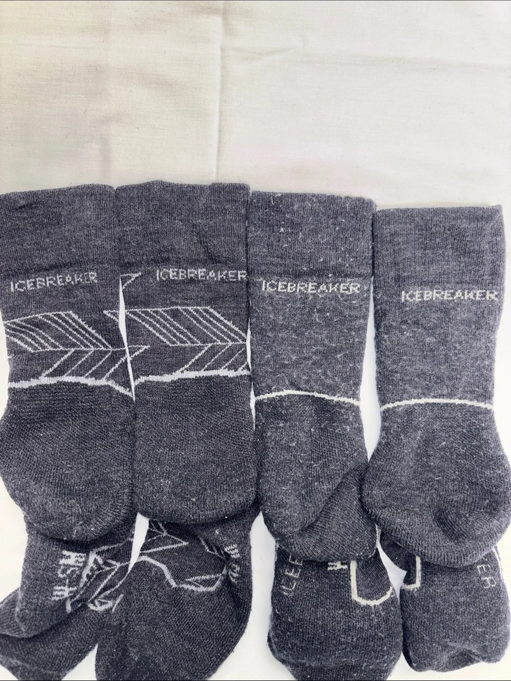 Icebreaker merino wool cushioned socks W-SM bundle